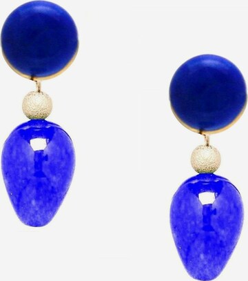 Gemshine Ohrringe 'Lapis Lazuli' in Blau