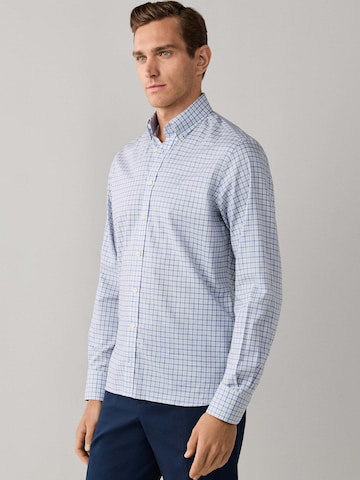 Hackett London Regular Fit Hemd in Blau