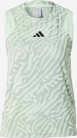 ADIDAS PERFORMANCE Sports Top 'Tennis Airchill Pro Match' in Green: front