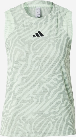 ADIDAS PERFORMANCE Sporttop 'Tennis Airchill Pro Match' in Groen: voorkant