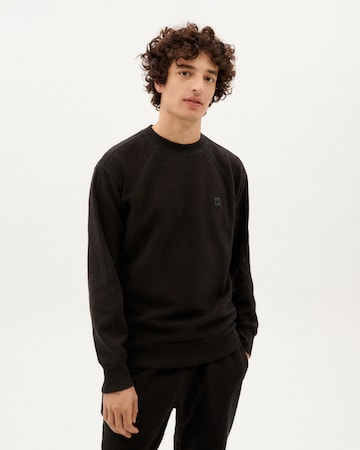 Thinking MU Sweatshirt 'Christian' in Black: front