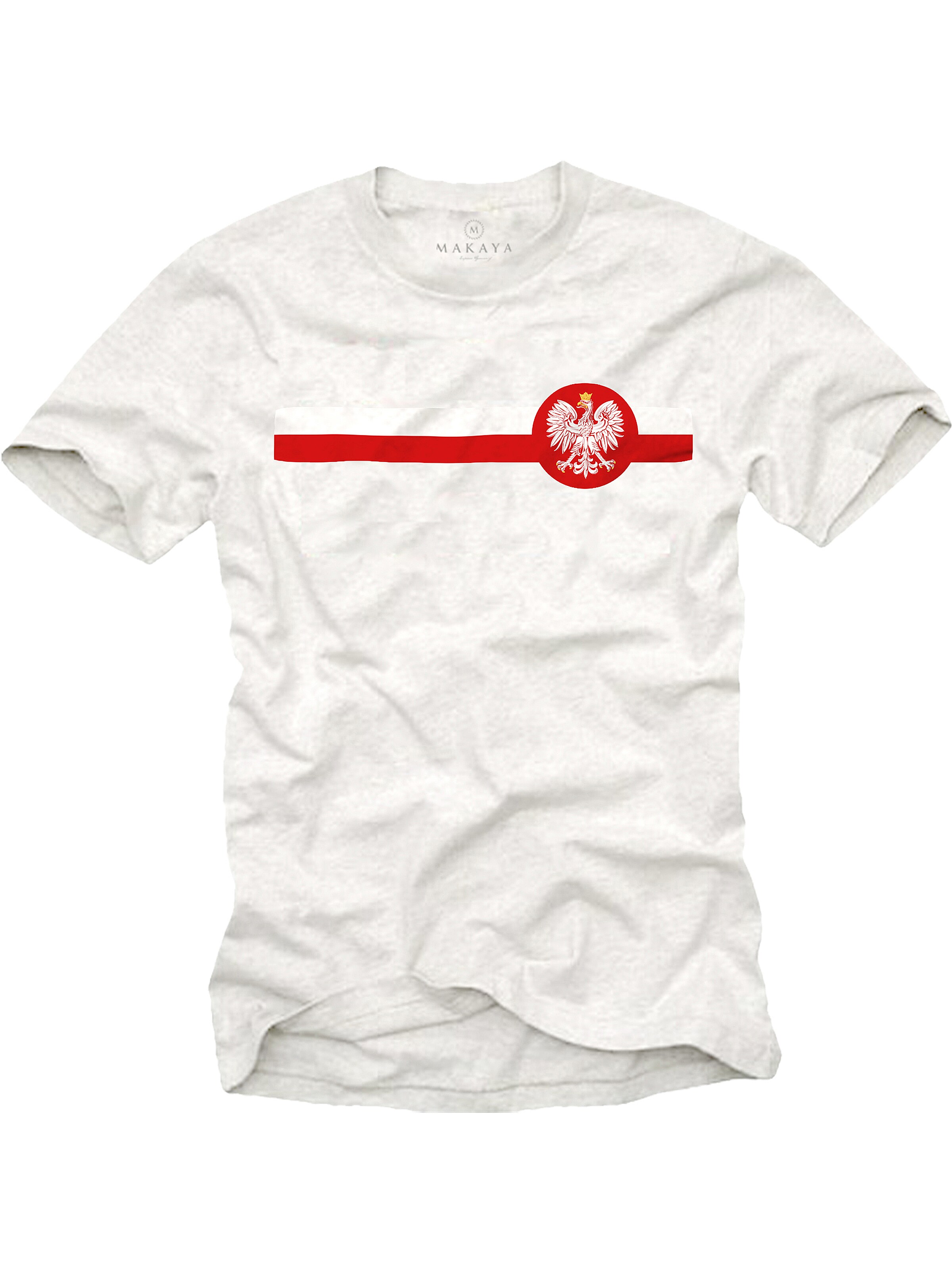 MAKAYA Shirt in White: front