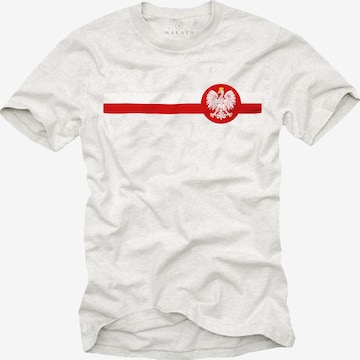 MAKAYA Shirt in White: front