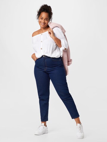 GLAMOROUS CURVE Regular Jeans in Blau