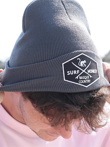 Surf Monkey Mütze in Grau
