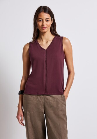 STREET ONE Top in Red: front