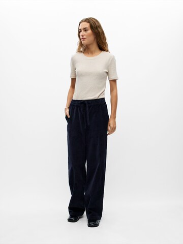 Loosefit Pantaloni 'OBJHEIDA' di OBJECT in blu