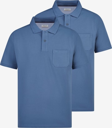 redmond Shirt 'Basic' in Blau: Vorderseite