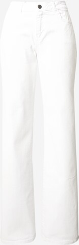 Noisy may Wide leg Jeans 'YOLANDA' in White: front