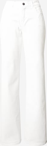 Noisy may Wide leg Jeans 'YOLANDA' in White: front