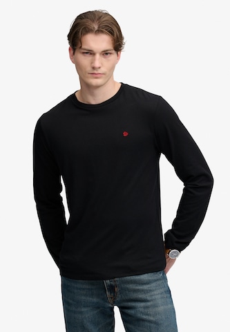 Superdry & Co Μπλουζάκι 'CLASSIC ESSENTIAL' σε μαύρο: μπροστά