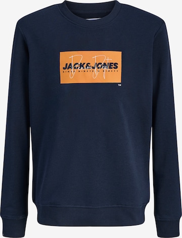 Sweat 'JJCole' Jack & Jones Junior en bleu : devant