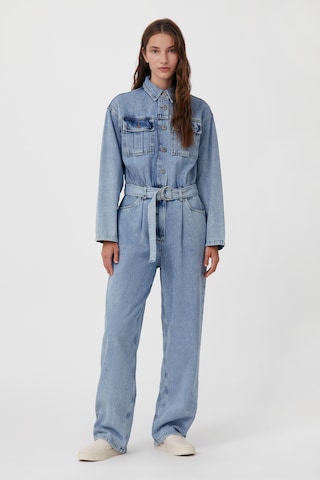 Finn Flare Jumpsuit 'Classic' in Blauw: voorkant