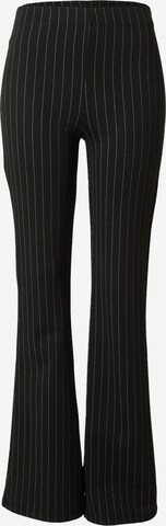 Trendyol Rozkloszowany krój Spodnie w kolorze czarny: przód