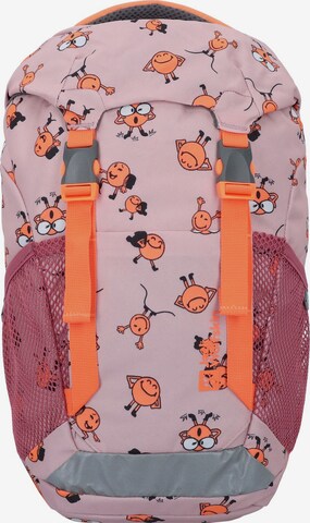 JACK WOLFSKIN Rucksack 'Smileyworld Waldspieler' in Lila: predná strana