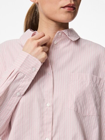 PIECES Bluse 'FEMME' i pink