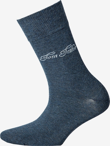 TOM TAILOR Socks in Blue