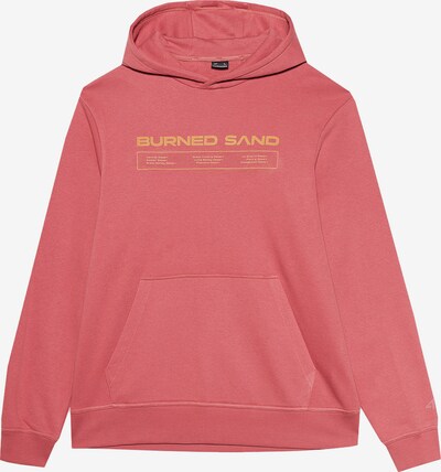 4F Athletic Sweatshirt in Yellow / Coral, Item view