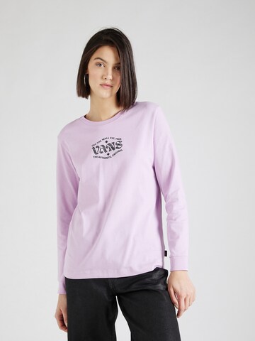 VANS Shirt 'PATH TO EXPLORE' in Roze: voorkant