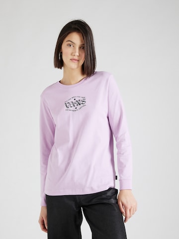 VANS - Camisa 'PATH TO EXPLORE' em rosa: frente
