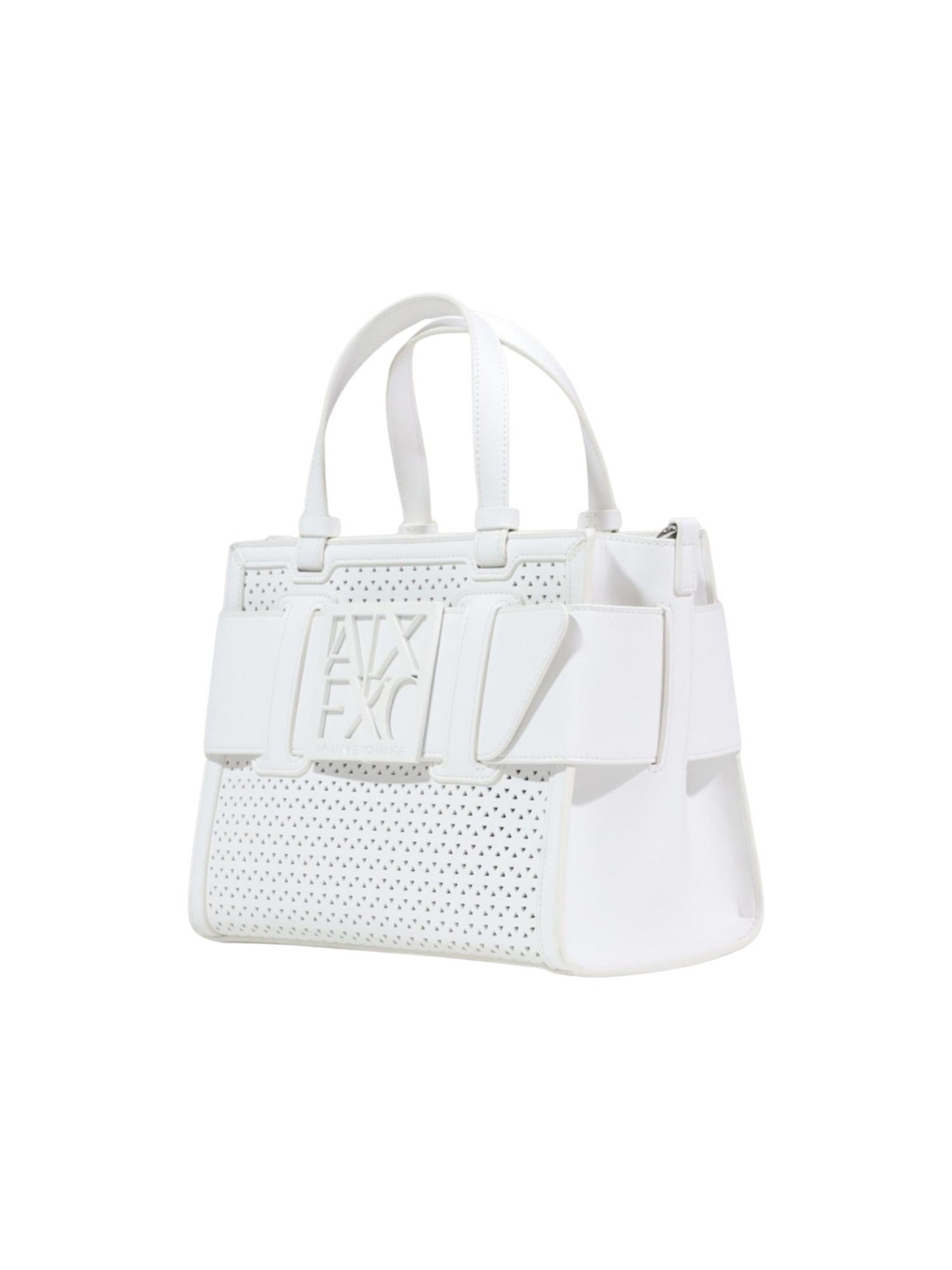 Borsa a mano 'SHOPPING BAG XW000392 AF22626' di ARMANI EXCHANGE in bianco