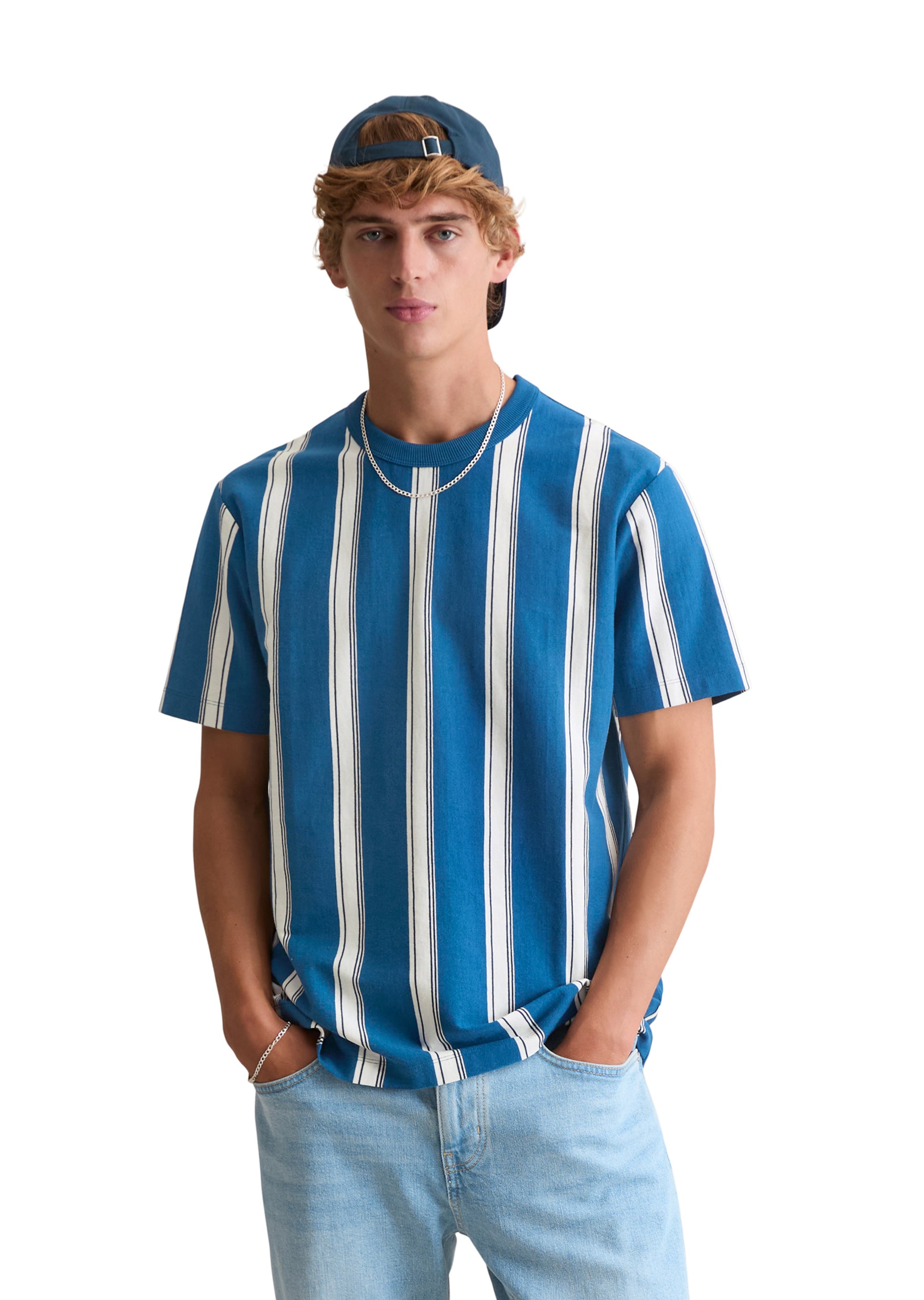 Marc O'Polo DENIM Shirt in Blauw: voorkant