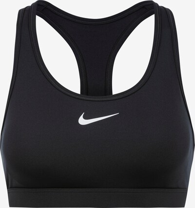 NIKE Sports Bra 'SWOOSH' in Black / White, Item view