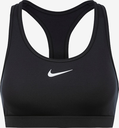 NIKE Sports bra 'SWOOSH' in Black / White, Item view