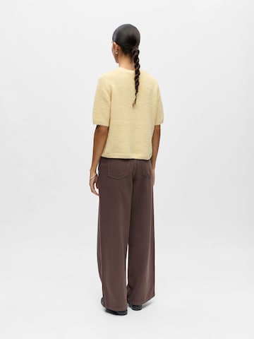 OBJECT Kardigán 'OBJSaggia' - sárga