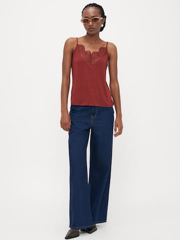 Vero Moda Petite Topp 'VMGLADYS' i röd