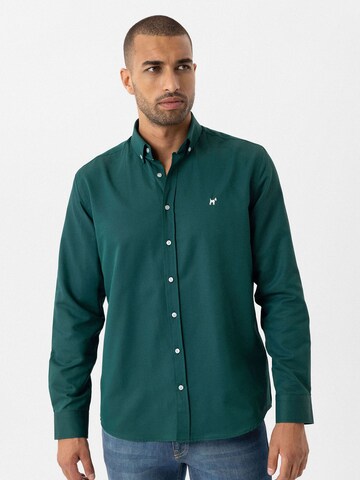 Williot - Ajuste regular Camisa en azul: frente