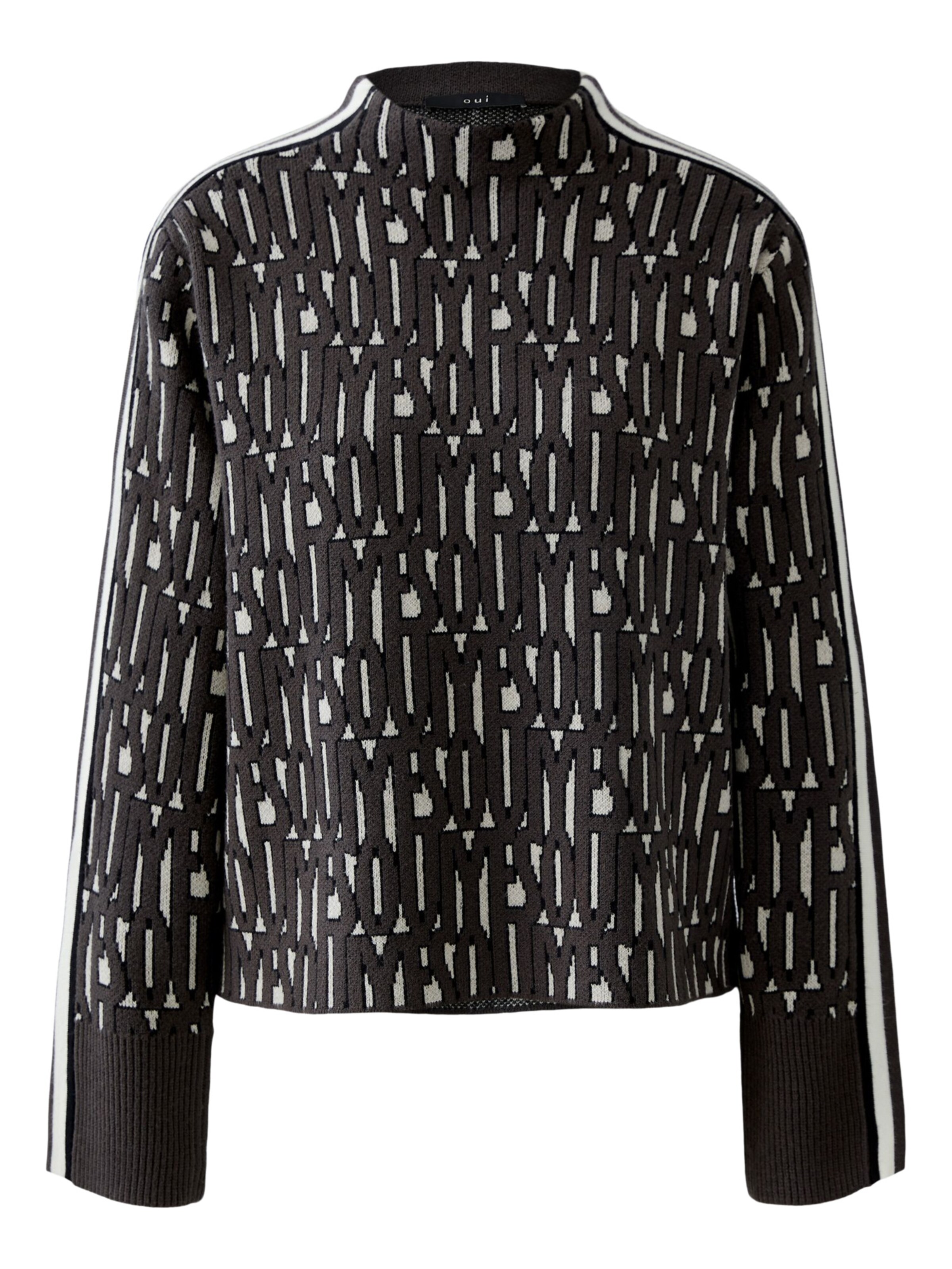 OUI Sweater in mottled white, Item view