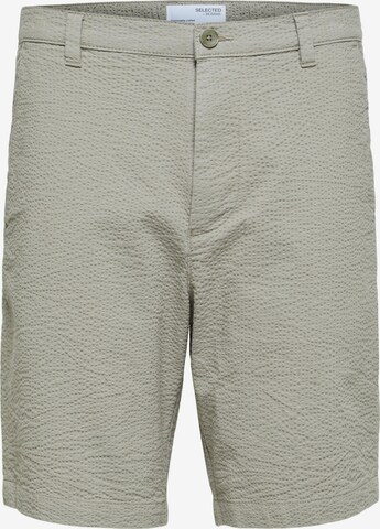 SELECTED HOMME Regular Pants 'Pier' in Grey: front