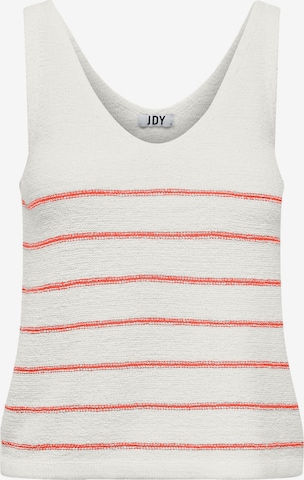JDY Knitted Top in White: front