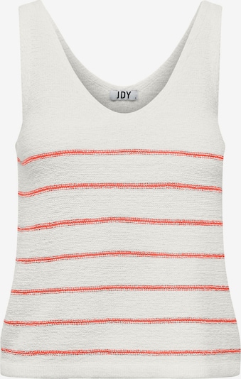 JDY Tops en tricot en orange / blanc, Vue avec produit
