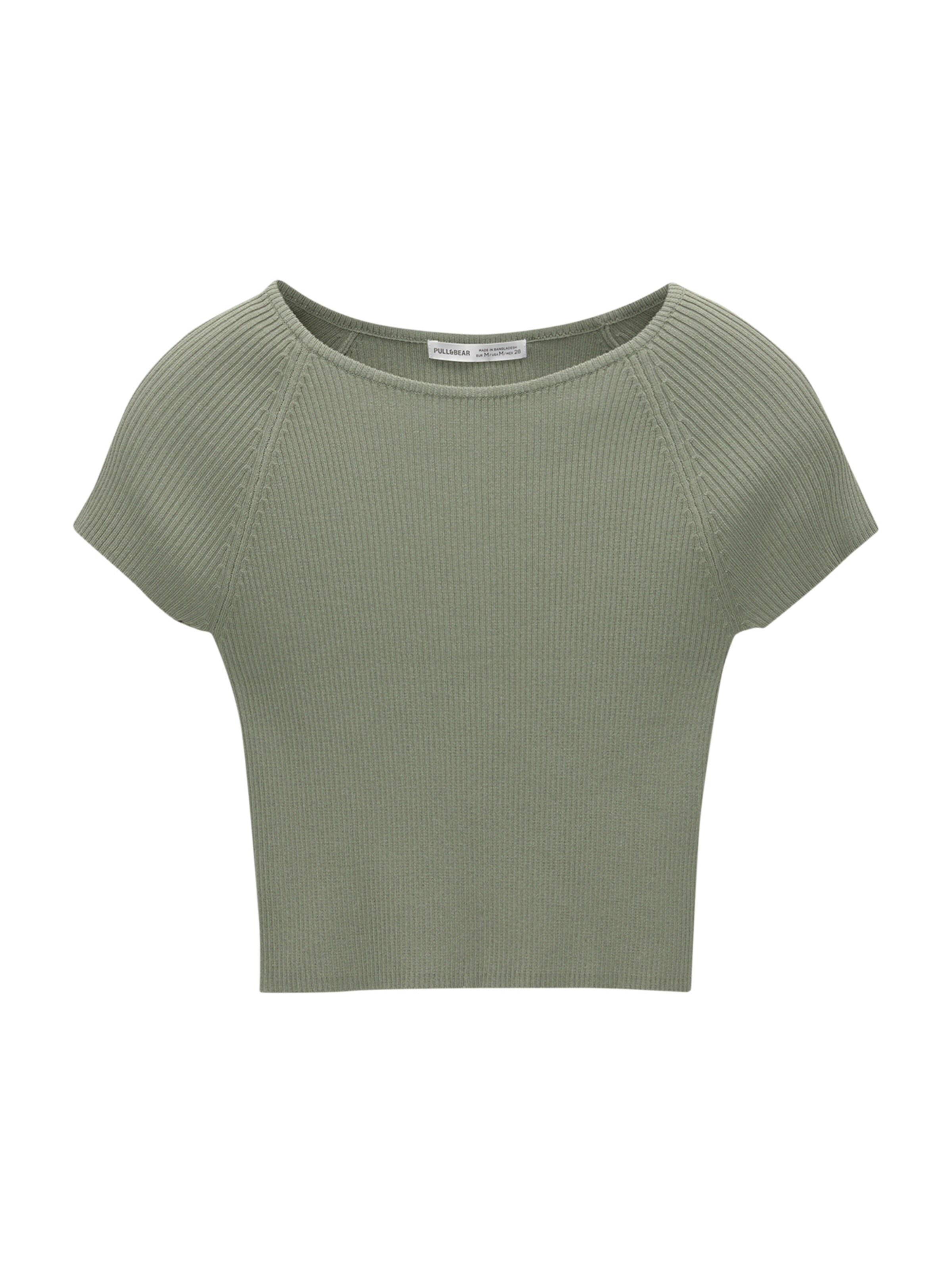 Pull&Bear Pullover in Grün: Vorderseite