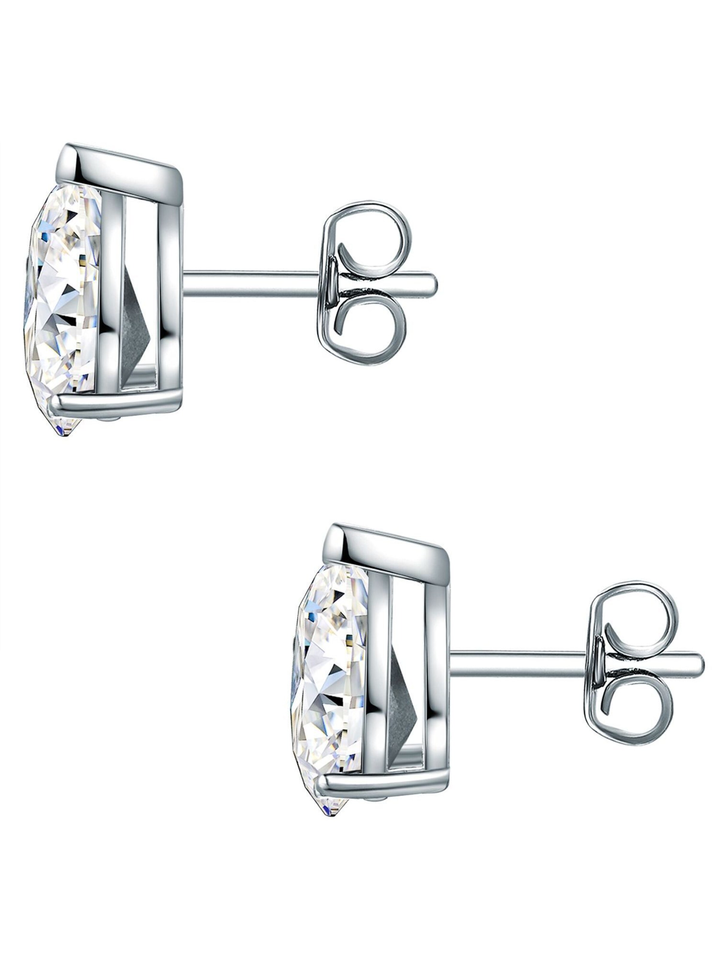 Boucles d'oreilles Lulu & Jane en argent