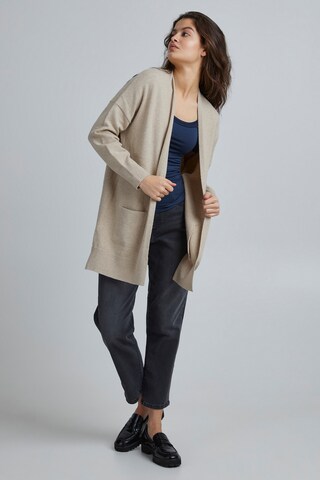 ICHI Cardigan in Beige