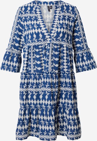 VERO MODA Jurk 'Dicthe' in Blauw: voorkant