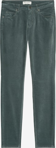 Marc O'Polo Slim fit Pants 'Lulea' in Green: front