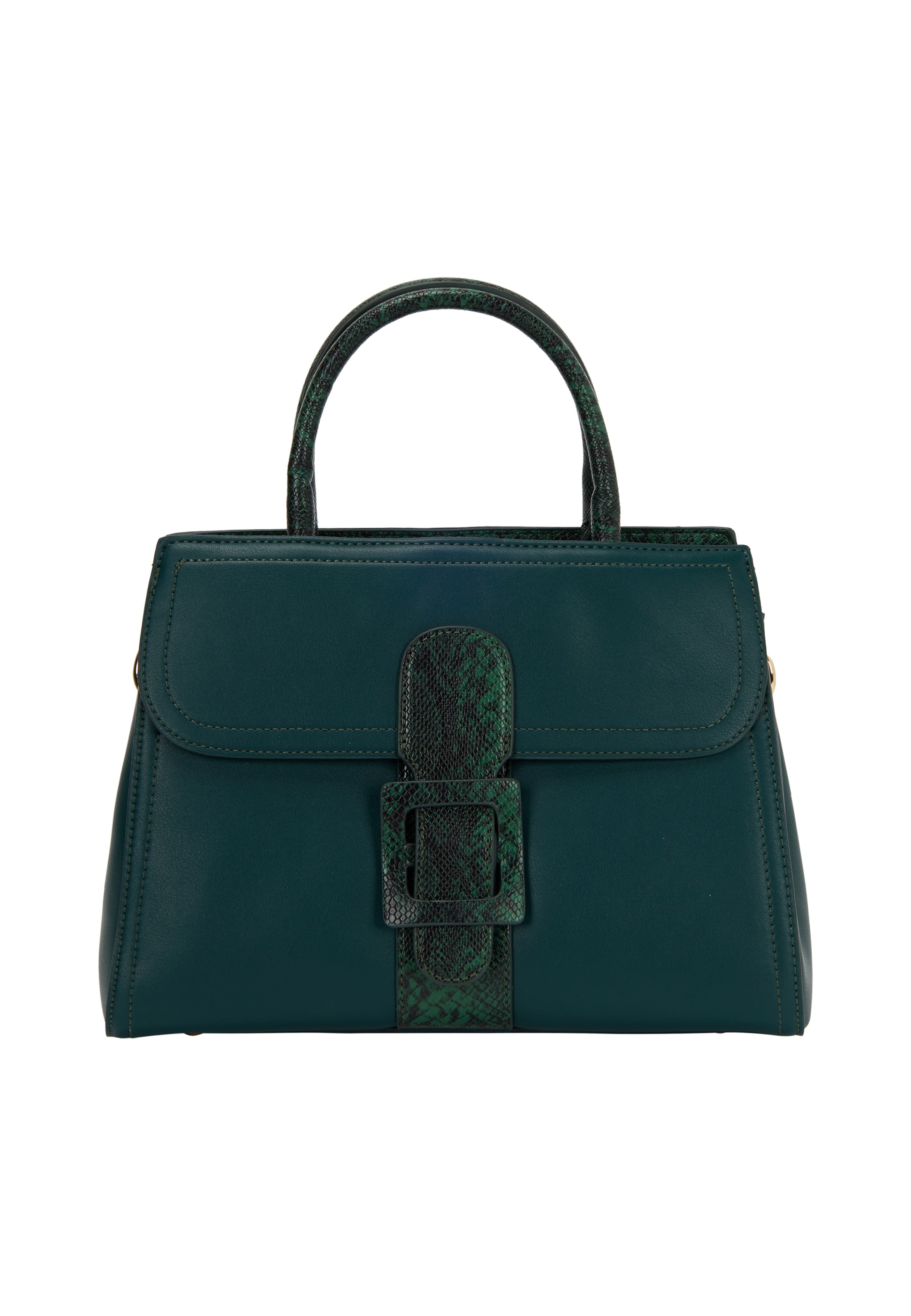 Poșete de la faina pe verde: față