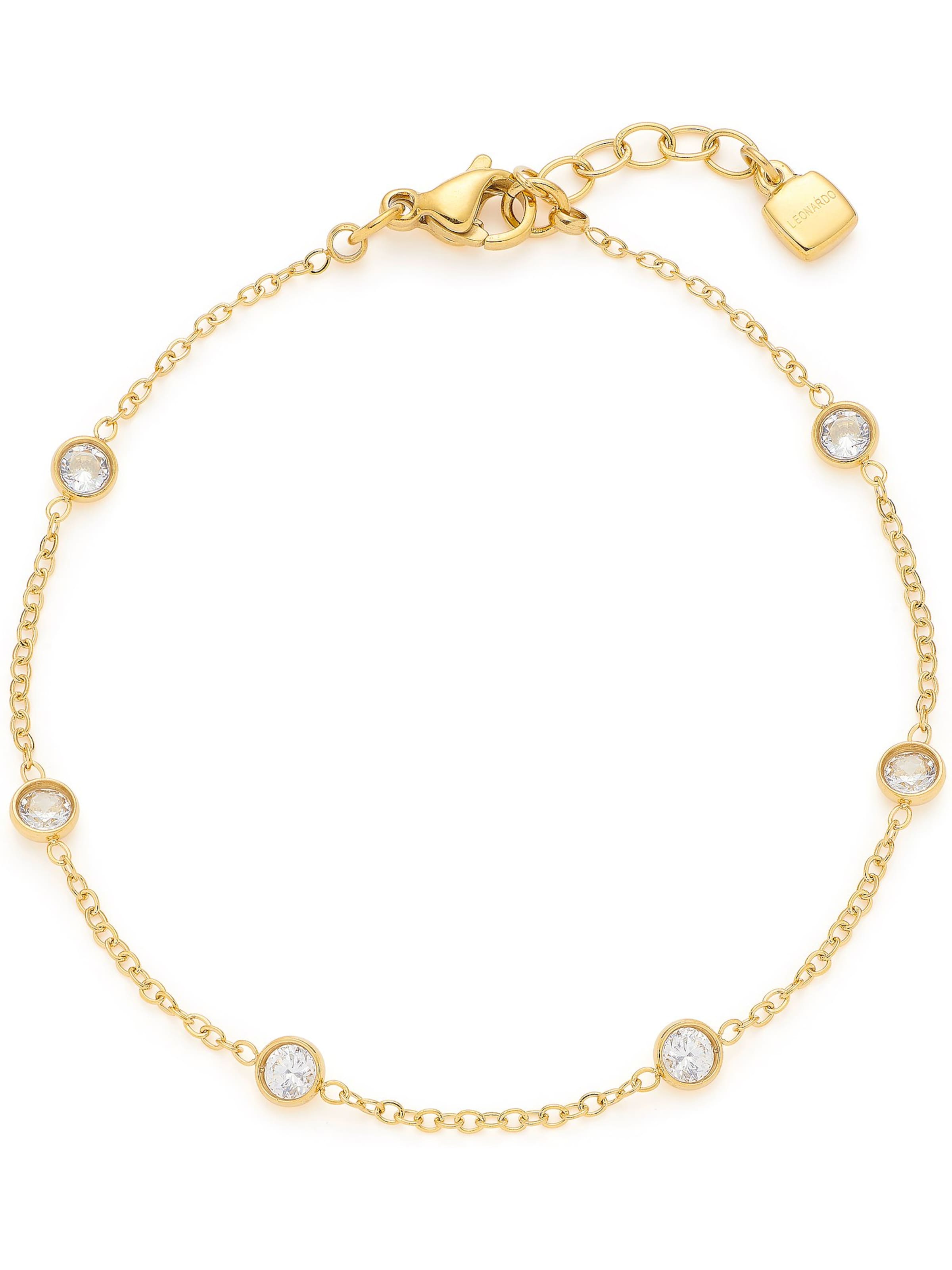LEONARDO Armband in Gold: Vorderseite