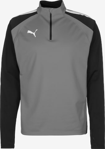 PUMA Sportsweatshirt 'Team Liga' in Grau: predná strana