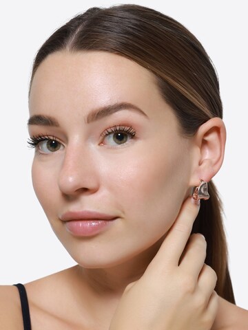 Boucles d'oreilles 'Juria' Heideman en or : devant
