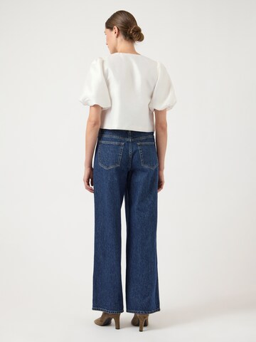 YAS - Blusa en beige