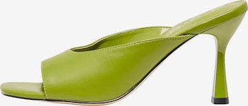 ONLY Pantofle 'AIKO' – zelená: přední strana