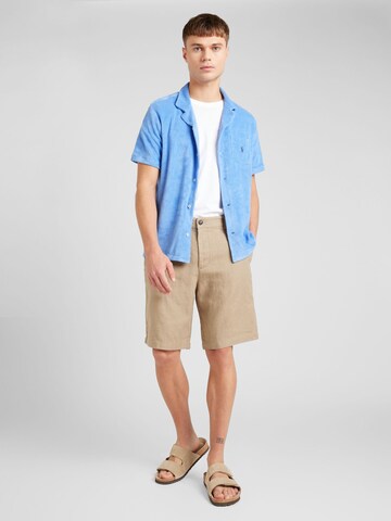 UNITED COLORS OF BENETTON Regular Shorts in Beige