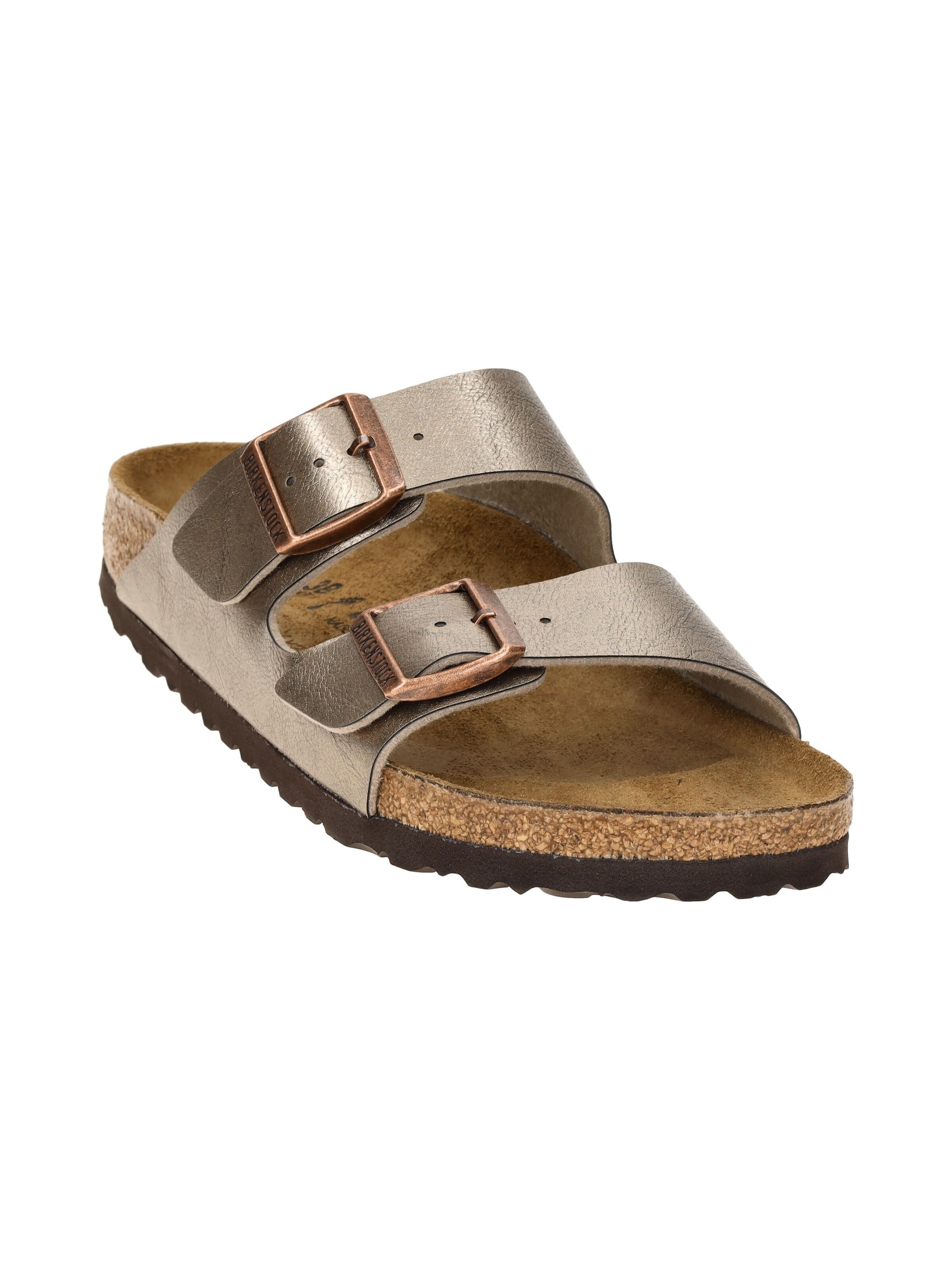 BIRKENSTOCK Босоножки 'Arizona' в Серый