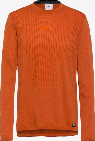 NIKE Performance Shirt in Orange: front