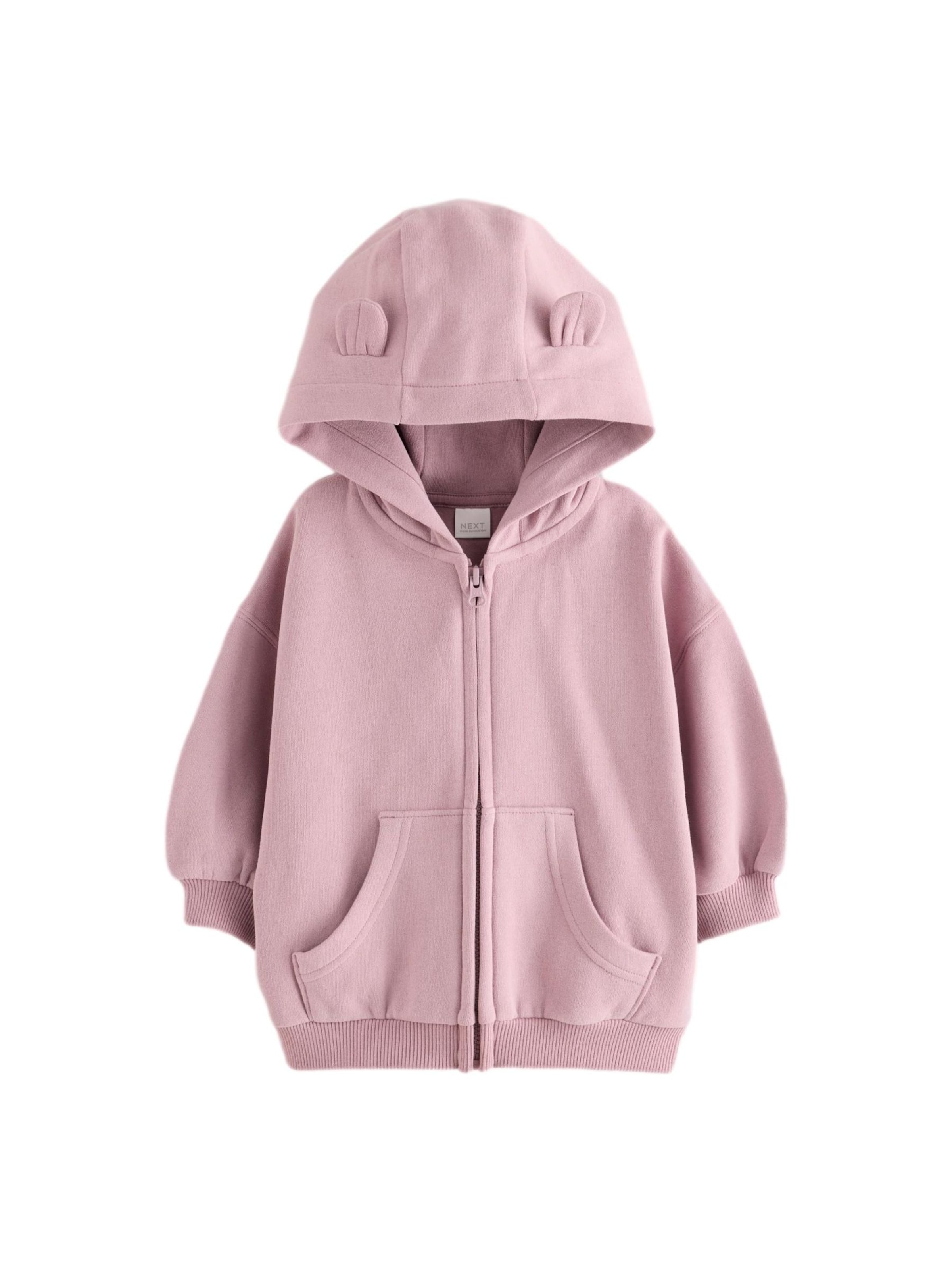 Next Sweatvest in Lila: voorkant